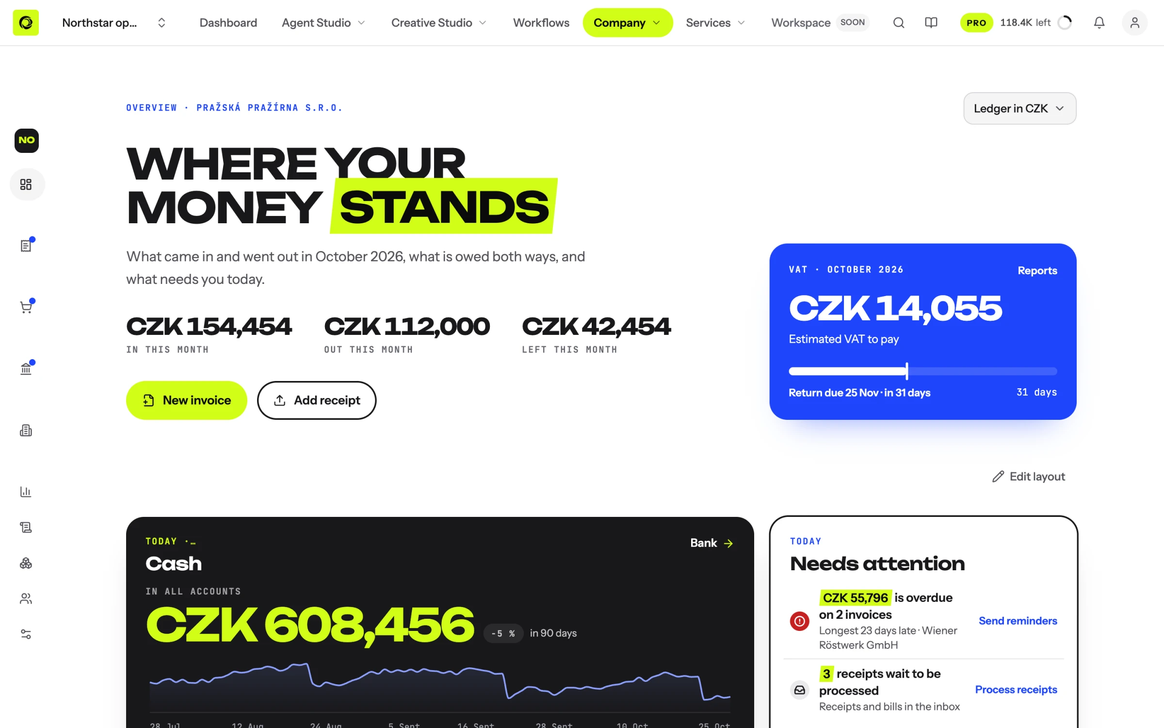 Finance in the Alethe platform